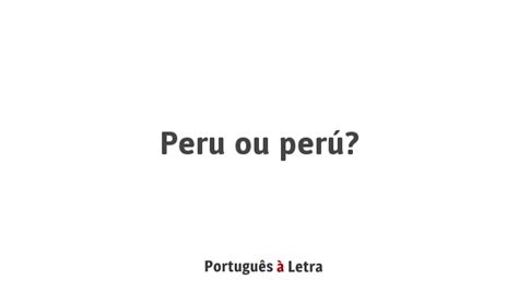 peru ou piru